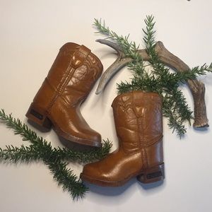 Baby Vintage Cowboy Boots - Size 6.5